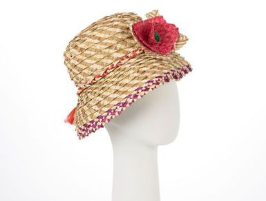 Pulou lauhulu (woven hat)