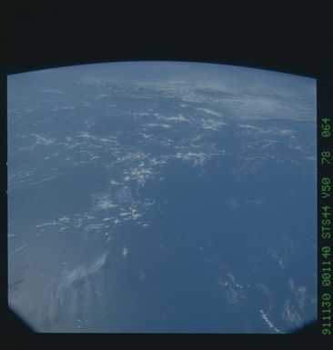 S44-78-064 - STS-044 - Earth observations taken during the STS-44 mission