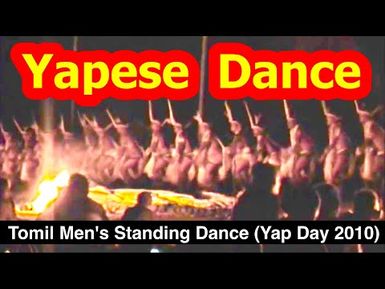 Tomil Men's Standing Dance (Yawur) at Yap Day, 2010