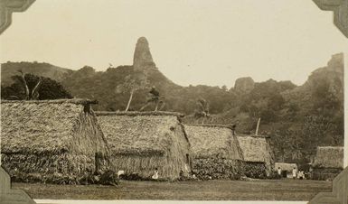 Village on Ovalau, 1928