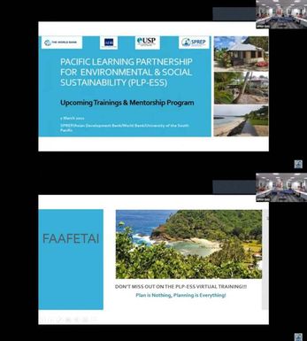 Session 9: Pacific Learning Partnership - for Environmental Social and Sustainability (PLP-ESS)