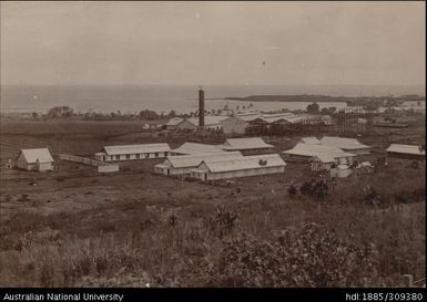 Lautoka Mill and barracks under construction