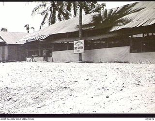 LAE, NEW GUINEA, 1946-01-09. THE DRY GOODS ISSUING POINT OF THE AUSTRALIAN ARMY CANTEENS SERVICE BULK STORES