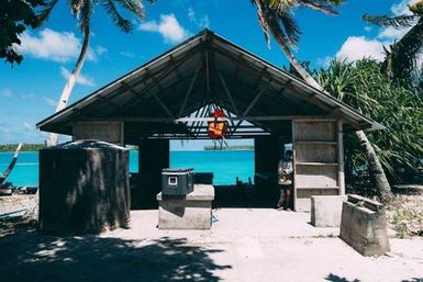 Fishing house, Atafu, Tokelau