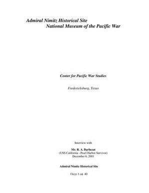 Oral History Interview with R. A. Barbezat, December 6, 2001