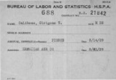 Caliboso, Cirigono T.