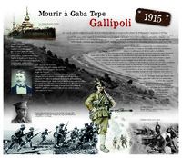 Poilus Tahitiens_PANNEAU 12 Mourir à Gaba Tepe