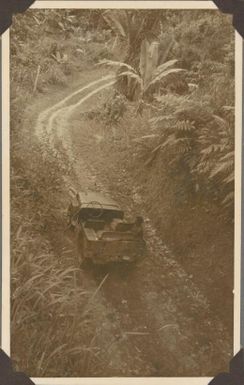 The doctor's jeep salvaged from Higataru Hospital and re-employed, [1951] Albert Speer