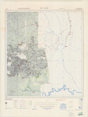 New Guinea, Border (special) 1:100,000 (sheet 2)