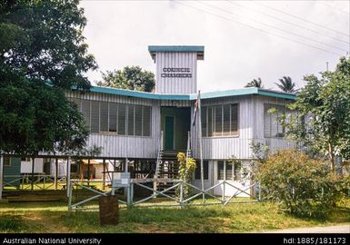 New Guinea - Daru, Western District - Council Chambers