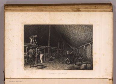 Biche-de-mar house. Drawn by A.T. Agate. Engd. by J.F.E. Prudhomme. (Philadelphia: Lea & Blanchard. 1845)