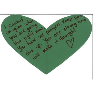 Letter to Boston from a student at a camp in Guam