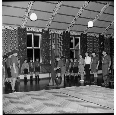 Waiwhetu Scout group, Waiwhetu Marae, Lower Hutt