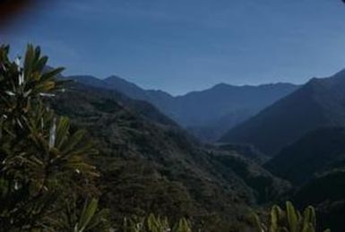 [Landscape of Sarawaket Range, Papua New Guinea]