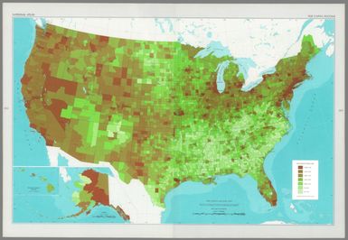Per capita income : 1959 / adapted from U. S. Bureau of the Census, Per capita money income for 1959, GE-50, no. 8, Washington, U. S. Govt. Print Off., 1966, map 1:5,000,000.