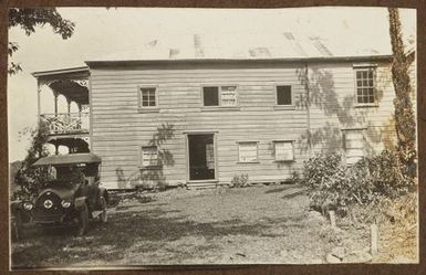 Wooden house. From the album: Samoa