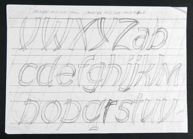 Churchward Chinajap Light Italic Sketch