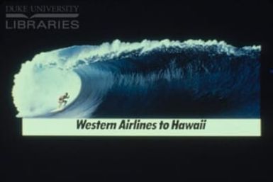 Western Airlines to Hawaii