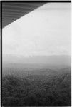 Madang-Aiome flight: valley and distant mountains, aerial view