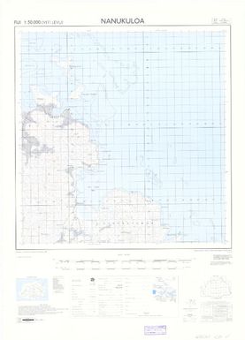 Fiji 1:50,000: Nanukuloa (Sheet Viti Levu 3)