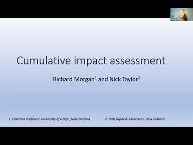 PLP-ESS Module 18: Cumulative Environmental Impact Assessment (CIA)