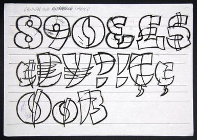 Churchward Chinatype Supabold Condensed 2005 Sketch