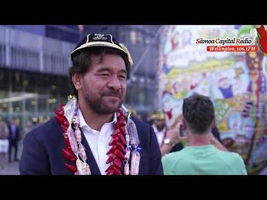 INTERVIEW - Steven Luātua & Tana Umaga - RWC2023 - Sāmoa Capital Radio