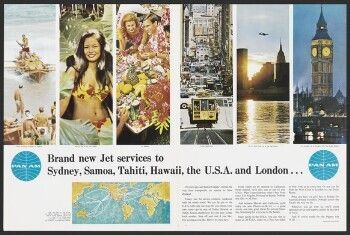 Brand new Jet services to Sydney, Samoa, Tahiti, Hawaii, the U.S.A., and London...