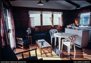 Samoa - interior of house