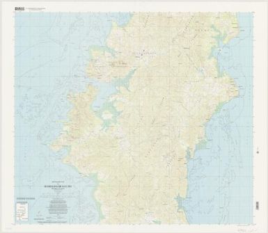 Topographic map of ... Republic of Palau, Caroline Islands: Babeldaob South