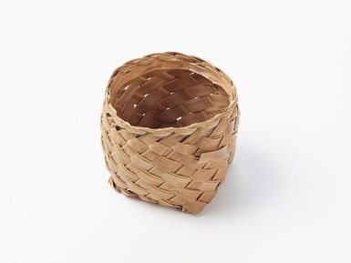 Coconut leaf basket