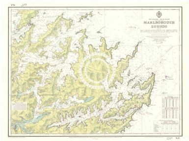 [New Zealand hydrographic charts]: New Zealand - South Island. Marlborough Sounds. (Sheet 615)