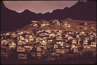 HAWAII-KAI, BUILT ON A SWAMP AND A HILLSIDE, IS A FAST-GROWING AREA EAST OF DOWNTOWN HONOLULU. SCARCITY OF LAND AND SKYROCKETING COSTS ARE FAVORING CONSTRUCTION OF TOWN HOUSES AND HIGH-RISE APARTMENTS OVER THE ONCE DOMINANT SINGLE-FAMILY UNITS