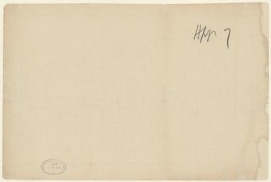 Sketch map of country between Daru and Dutch boundary, Papua (Verso 46)