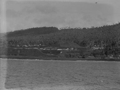 [View of coastline from across the water]