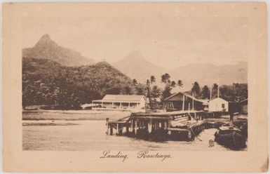 Landing, Rarotonga