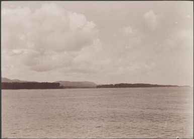 The eastern entrance of Port Adam, south-east Malaita, Solomon Islands, 1906 / J.W. Beattie