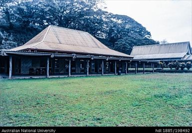Fiji - Somosomo - Great Council of Chief Meeting House and William Cross Memorial Hall