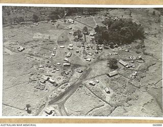 DUMPU AREA, RAMU VALLEY, NEW GUINEA. 1943-11-27. HEADQUARTERS, 25TH AUSTRALIAN INFANTRY BRIGADE, MENE ROAD. HEADQUARTERS, 7TH AUSTRALIAN DIVISION AREA