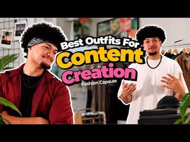 What To Wear When Creating Content | Fashion Capsule
