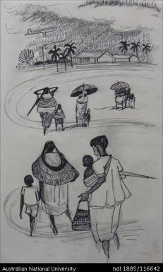 untitled [at an airstrip - Highlands]