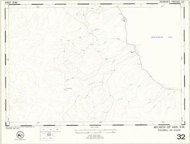 Milinch of ... : fourmil of ... (32 - Fourmil of Huon - Milinch of Ago SW)