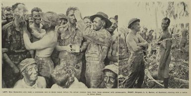 New Zealanders land on Green Island in the northern Solomons