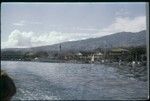 Papeete harbor, sailboats and small ships