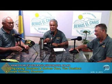 Special Updates with U.S. Armed Forces Veterans Association of Palau (11.9.2021)