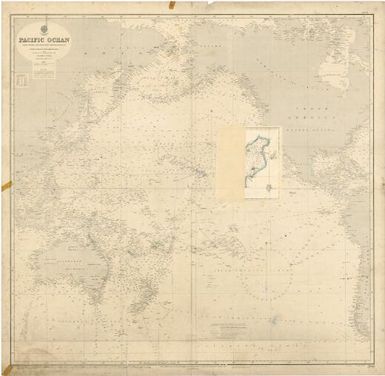 Pacific Ocean compiled from the latest information in the Hydrographic Dept. (128.2)