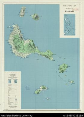 Vanuatu, Epi and Shepherd Islands, Epi-Shepherd, Sheet 11, 1964, 1:100 000