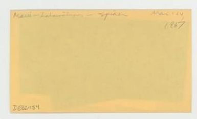 [Spider in Hawaii, envelope IE32-184]