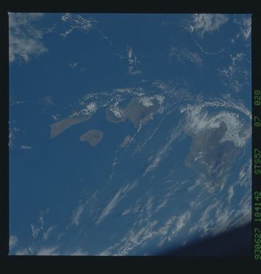 STS057-87-028 - STS-057 - Earth observations during STS-57
