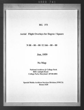 Overlay indexes for degree square 08N166E